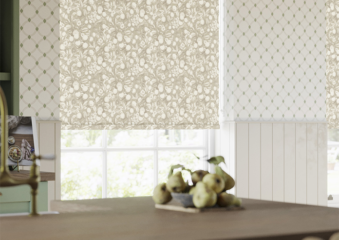 Plum Sketch, Cashmere - Twist&Fit Roller Blind - Image 5